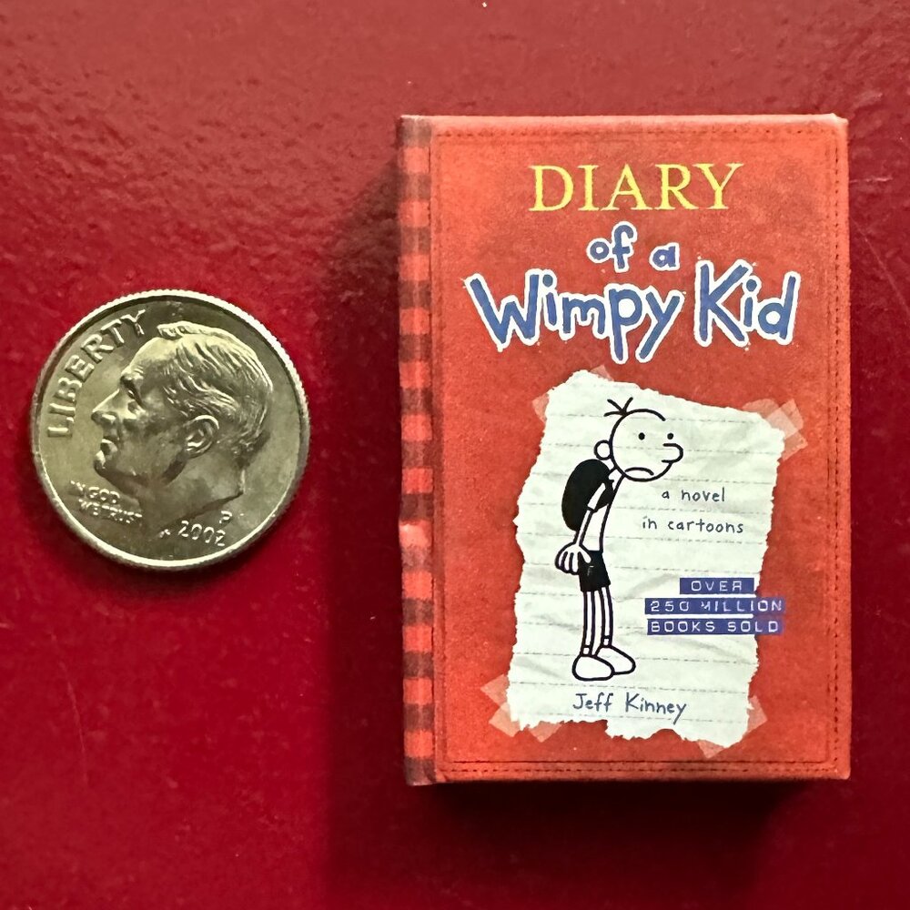 Mini Brands Books: Diary of a Wimpy Kid (hardback)